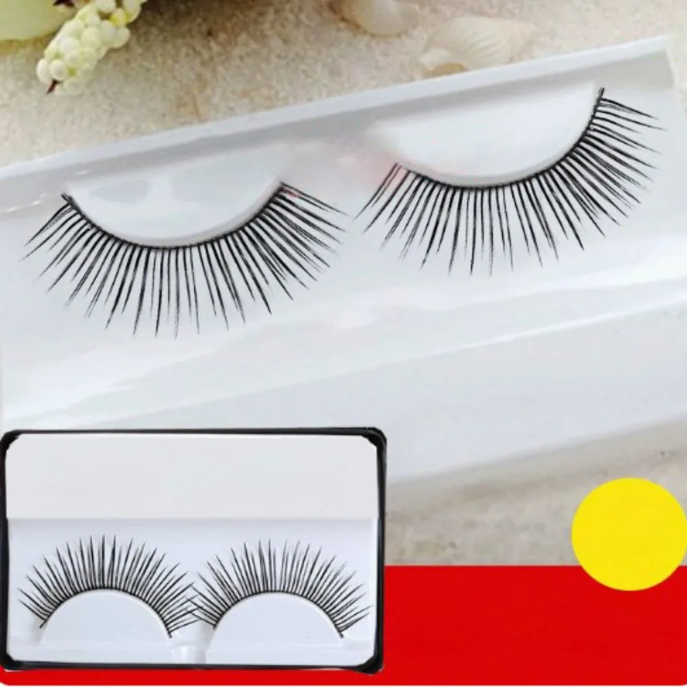 1Pair 60cm Doll False Eyelashes DIY Eyes Lash Black Simulation Toy Eye Opening Modification Tool for 1/3 BJD Dolls Accessories