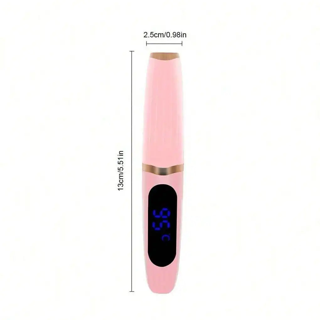 Electric Eyelash Curler Eyebrow Trimmer USB Rechargeable Portable 2-In-1 Multifunctional Heated Eye Lashes Curling Tool