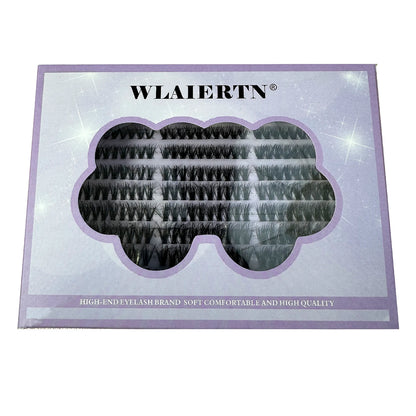 300/120PCS 5D Fluffy Cluster Lashes 30D-100D Natural Thick Eyelash Clusters Individual Lashes DIY Eyelashes Extension Makeup