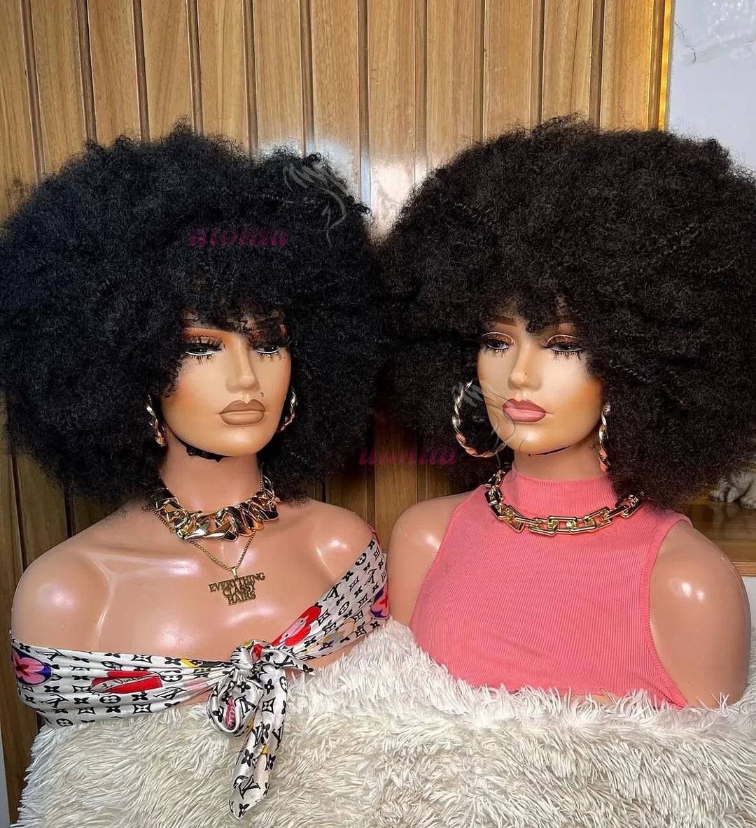 Peruvian Hair Pixie Short Afro Kinky Curly Bob Cut Bouncy Cheap Full Machine Made Human Hair Wigs For Black Women Glueless Remy