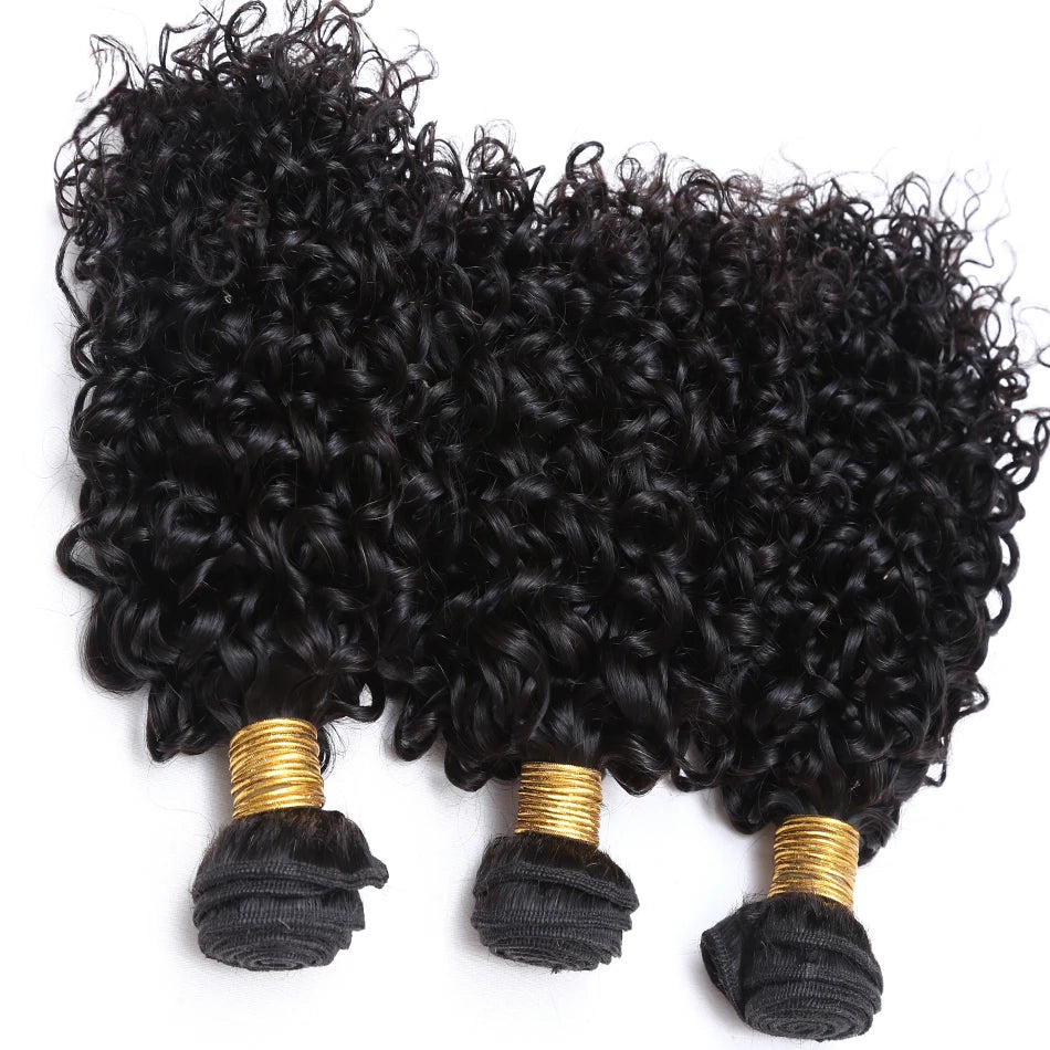 12A Mongolian Kinky Curly Hair Bundles 1/3 Bundles Deal 100% Unprocessed Human Hair Weave Tissage Cheveux Humain Hair Extensions