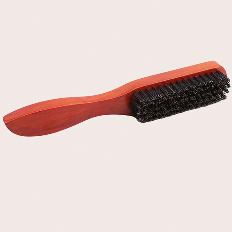 Hair Brushes With Bristles2pcs, Hair BrushBristles With Wooden Handle, ProfessionalHair Brushes For Home And Salon