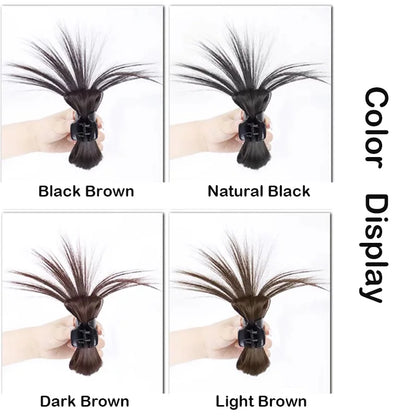 Sunslymei Synthetic Half-tie Claw Hair Crab Clip Wig Clip High Ponytail Hair Accessories