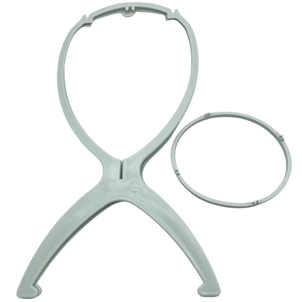 2 pcs stand 36cm Desk Stand Portable Wig Stand Wig Stands Portable Wig Hanger Salon Barber Hanging Hats Holder Display Stand