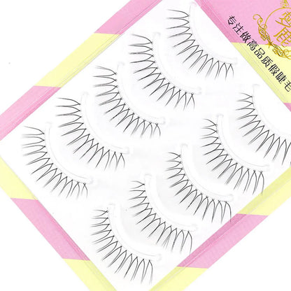 14mm Dream Deer False Eyelashes Lash V-shaped Natural Transparent Makeup Tools Lash Clusters Cosplay Cosmetics Fake Eyelashes