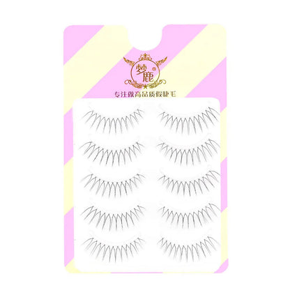 14mm Dream Deer False Eyelashes Lash V-shaped Natural Transparent Makeup Tools Lash Clusters Cosplay Cosmetics Fake Eyelashes