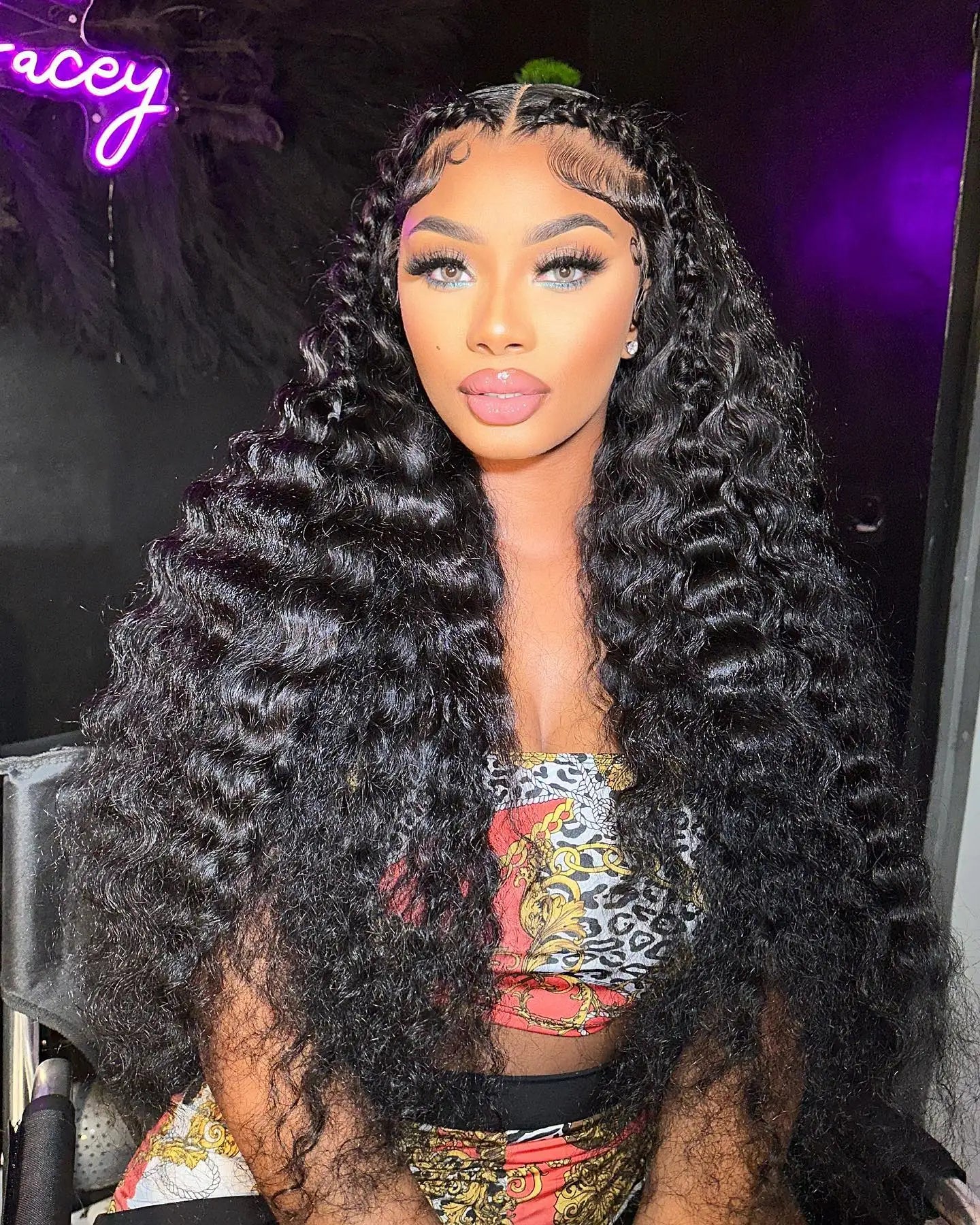 Peruvian 10A  Water Wave Bundles Unprocessed Curly Human Hair Bundles Weave Remy Water Wave Hair Extensions No Tangle 12-30