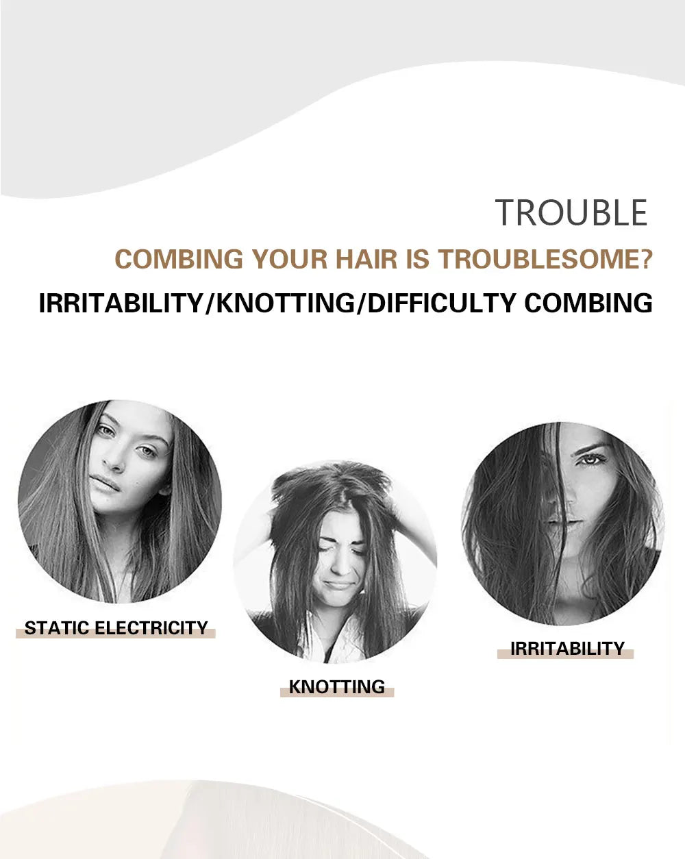 New Handle Round Rolling Brush Straight Twill Hair Comb Boar Bristle Round Barrel Hair Curling Brush Hairdressing Styling Tool