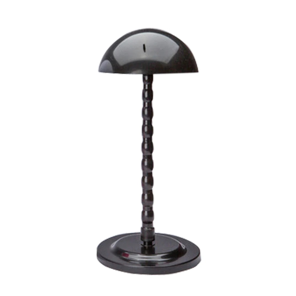 Wig Stand Mushroom Top Plastic Folding Stable Durable Hair Portable Head Hat Cap Display Holder Tools For Styling Wigs Toupee
