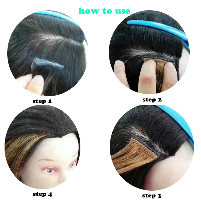 hair bonding glue 1oz/2oz/4oz black glue super bond for hair weft bonding hair extension black glue