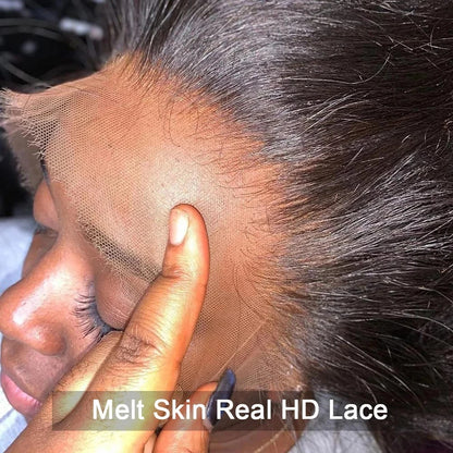 360 Full Lace Wig Human Hair Pre Plucked Bone Straight Lace Fronta Wigs Glueless Hd Lace Frontal Wig Human Hair Wigs For Women