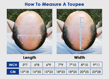 Male Hair Fine Welded Mono Base Wigs for Men Replacement Systems Natural Human Hair Toupee Men Breathable Male Wig Free Shipping