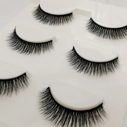 Eyelashes 3d mink lashes natural long make up false eyelashes eyelash brushes makeup eye lashes tweezers 3d lashes maquiagem