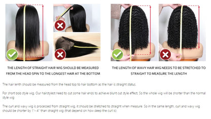 Mongolian Afro Kinky Curly Human Hair Wigs with Bangs Wear to go Glueless Wig Remy Brazilian Short Curly Bangs Wig Human Hair