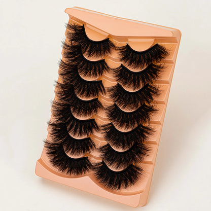 SEXYSHEEP Dramatic Lashes Natural long Lashes Winged End Eye Elongated Eyelashes Faux Mink Eyelashes Makeup