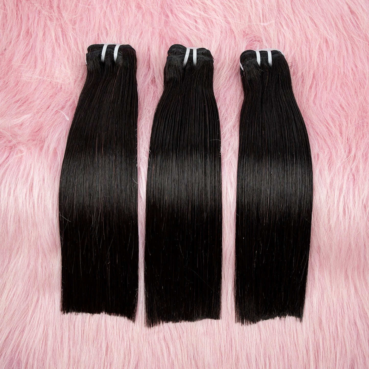 Raw Vietnamese Hair Bundles 16A Grade Virgin Human Hair Double Drawn Bone Straight Natural Color Hair Bundles Unprocessed