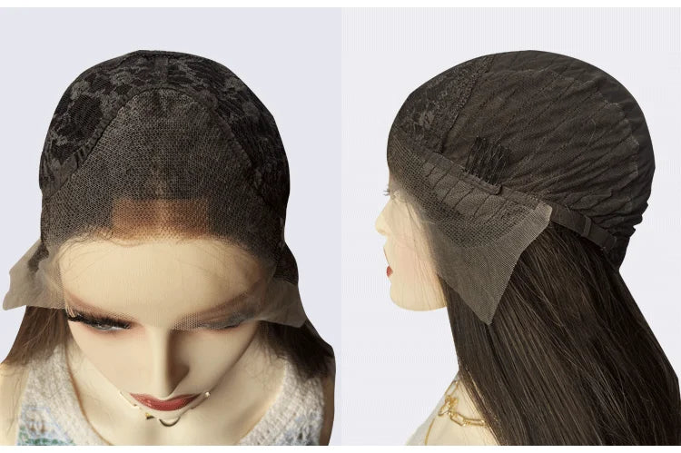 Blonde balayage full lace wigs Synthetic hair wig custom wigs lace front wigs blonde Cosplay For Women lace wigs glueless wigs