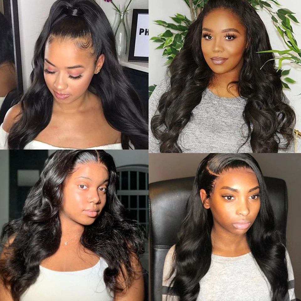 Peruvian Body Wave Transparent Wear To Go 13*5*2 T Lace Wig Human Hair Wigs On Sale Clearance Lace Front Wig For Women