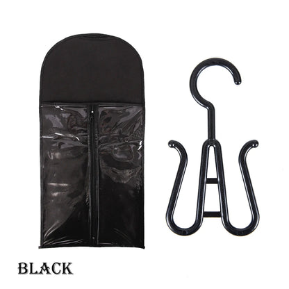 Wig Storage Bag Dust Proof Storage Carrier Case For Wigs Hair Extensions Hairpiece Storage Portable Travel Hair Bag With Hanger