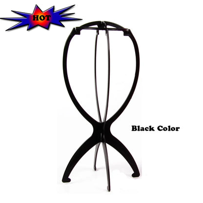 Wig Stands Plastic Hat Display Wig Head Holders Wig Hanger For Multiple Wigs 17x34Cm Portable Folding Wig Stand 1pcs Wig Holder