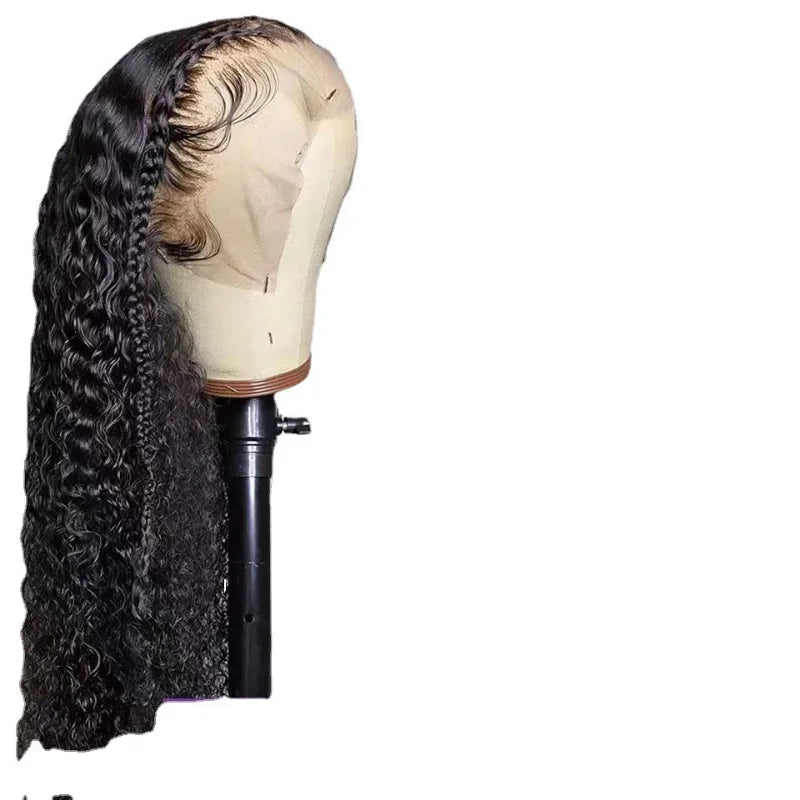 Curly Human Hair Wigs For Women 13x6 Water Wave Lace Front Wig 4x4 5x5 Lace Closure Wig 13x4 360 Hd Deep Wave Lace Frontal Wig