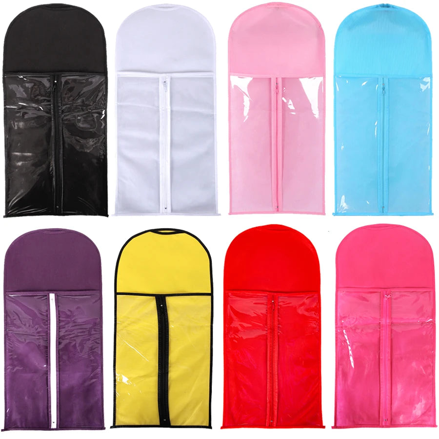 Wig Storage Bag Dust Proof Storage Carrier Case For Wigs Hair Extensions Hairpiece Storage Portable Travel Hair Bag With Hanger