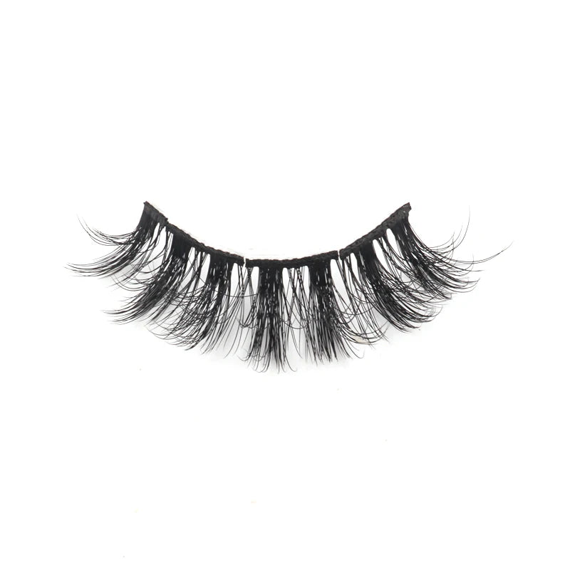 Natural Short False Mink Lashes 3/5/10 Pairs Extensions Eye Hair False Eyelashes 3D Faux Cils Soft Fluffy Eye Lashes for Beauty