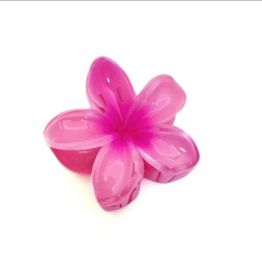 NewFlower Shape Hair Claw Clips for Women Girls Barrette Crab Claw Clip Ponytail Hairpins Bath Beach Headwear Hair Accessories