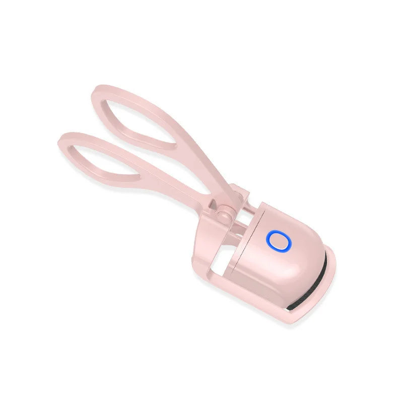 1pc Heated Eyelash Curler Electric Eye Lash Curler Quick Natural Curling for Long Lasting with Sensing Heating Silicone Pad