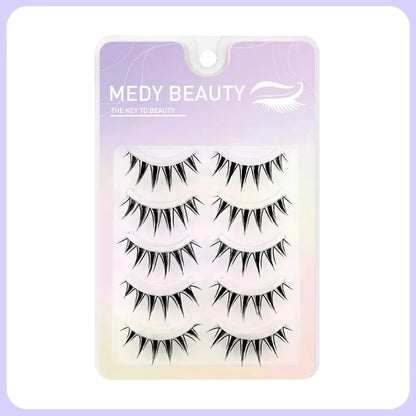 3D Lashes Premade Fan A/M Shape Spikes Cluster Eyelash Mix Extension Individual Makeup Super Natural Wispy DIY Premade Peduncle