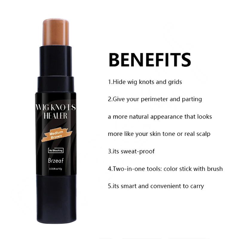 Lace Tint Spray For Lace Wigs Dark Brown Middle Brown Light Brown Lace Tint Spray For Closures, Wigs And Closure Front 100Ml