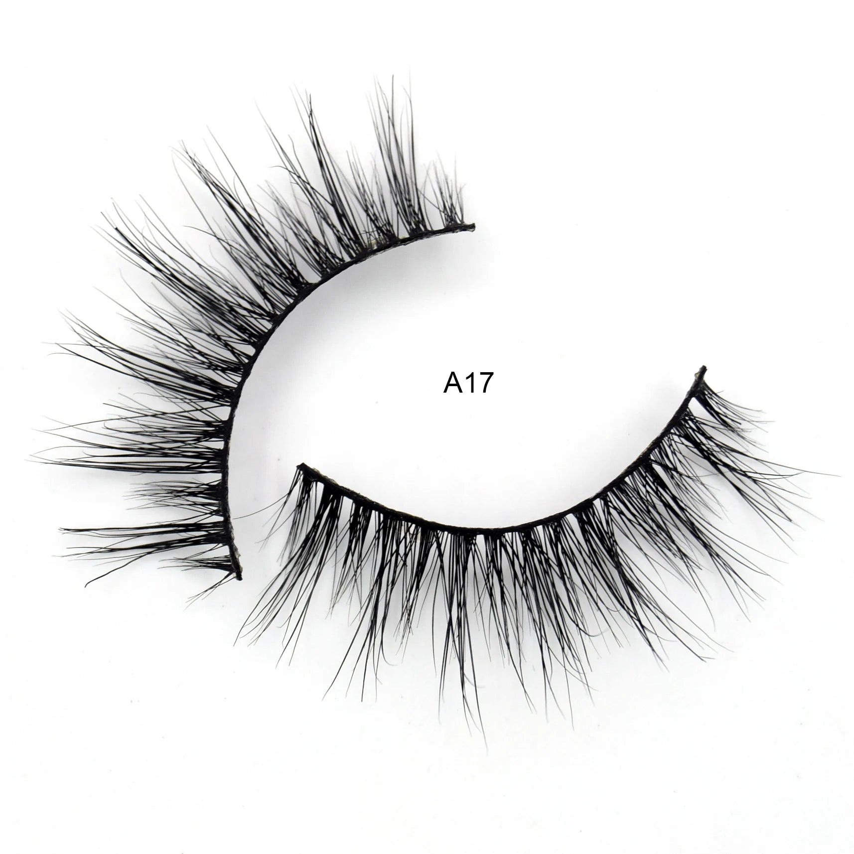 Visofree Mink Eyelashes 3D Mink Lashes Thick Crisscross Winged Eyelashes Cruelty Free Mink 1 Pair/box False Lashes D22