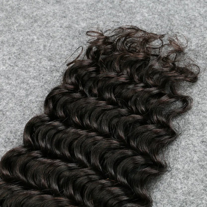 Curly Deep Wave Human Hair Bundles 30 Inch 3/1PCS Bundles Remy Hair 100% human hair Brazilian Raw Hair Bundle Weaving Extensions