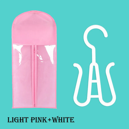 Wig Storage Bag Dust Proof Storage Carrier Case For Wigs Hair Extensions Hairpiece Storage Portable Travel Hair Bag With Hanger