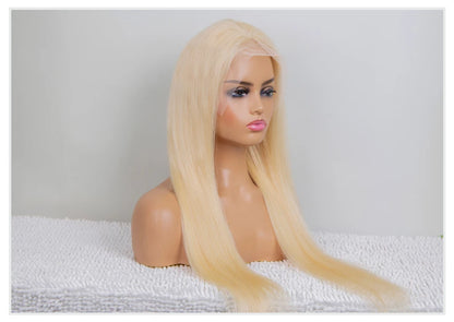 Real 13x4 13x6 HD Lace Frontal Wig 613 Blonde Lace Front Wig Human Hair Bone Straight Human Hair Wigs Pre Plucked with Baby Hair