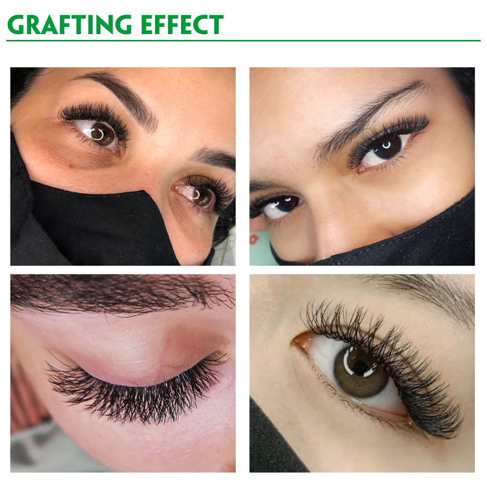 LAKANAKU YY Shape Volume Lashes Y Eyelash Extensions Cilia and Brazilian Volume Cashmere Mink Eyelash Extensions Cilios YY