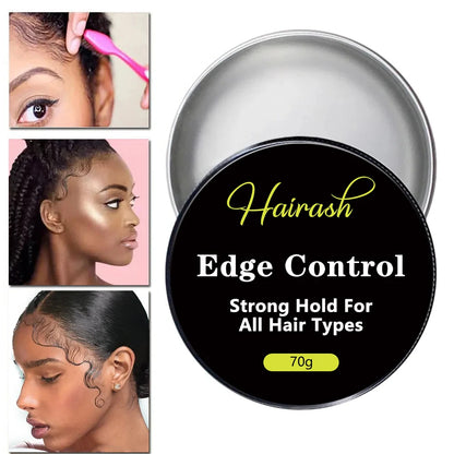 Edge Control Gel Private Label Strong Hold Hair No Residue Styling Baby Hair Non-greasy Smoother For All Hair Types