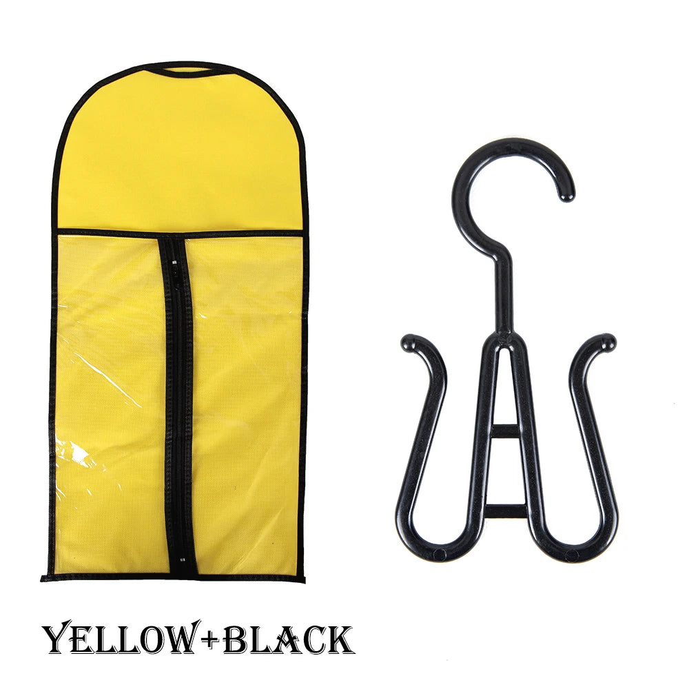 Wig Storage Bag Dust Proof Storage Carrier Case For Wigs Hair Extensions Hairpiece Storage Portable Travel Hair Bag With Hanger