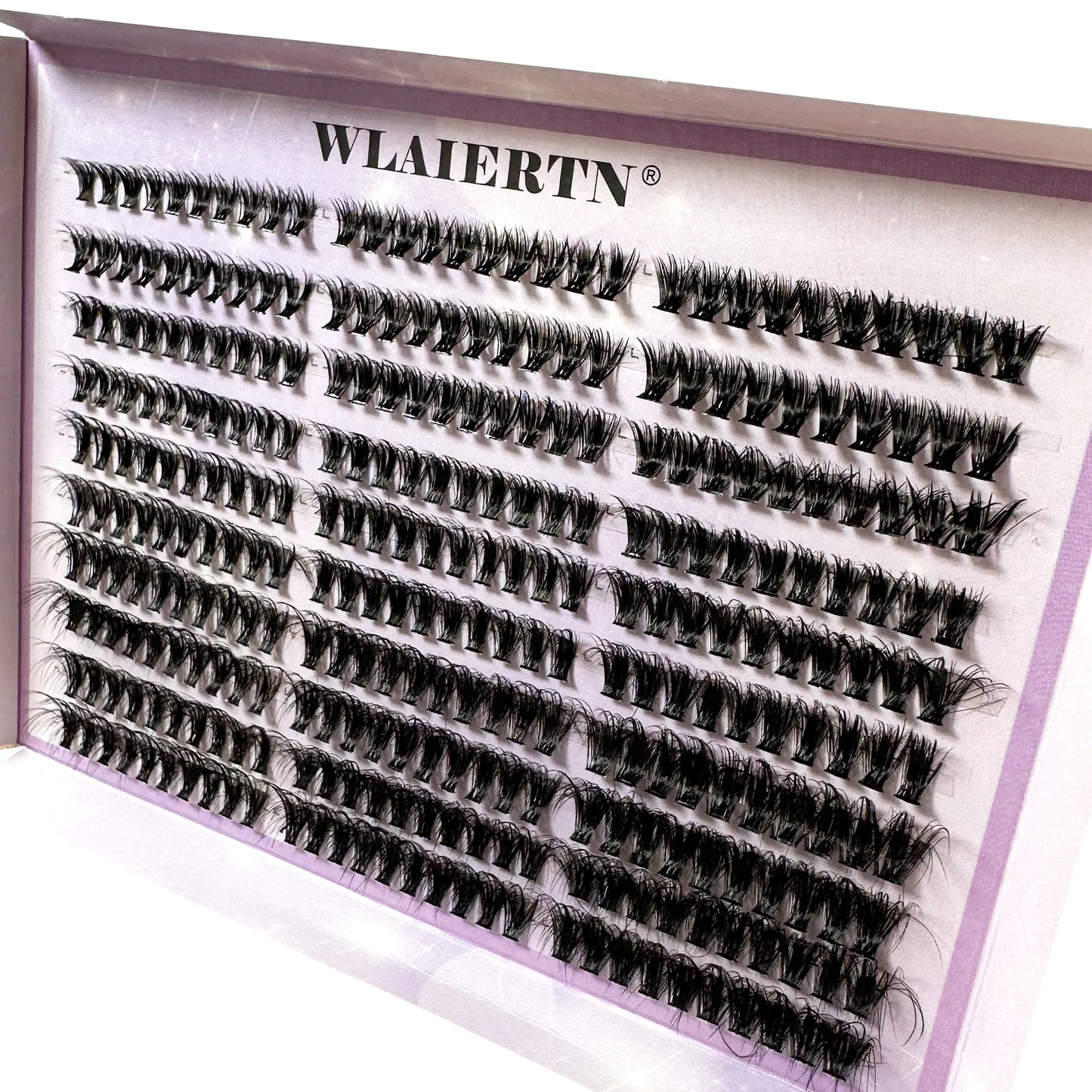 300/120PCS 5D Fluffy Cluster Lashes 30D-100D Natural Thick Eyelash Clusters Individual Lashes DIY Eyelashes Extension Makeup