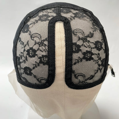 U part and T part lace front wig cap for making wigs T part