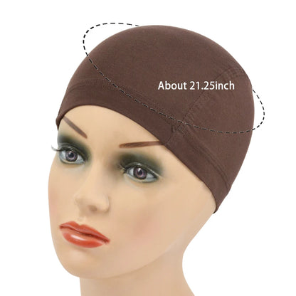 Bamboo Fiber Wig Cap for Women Comfortable and Elastic Wig Cap Wearing under Wigs