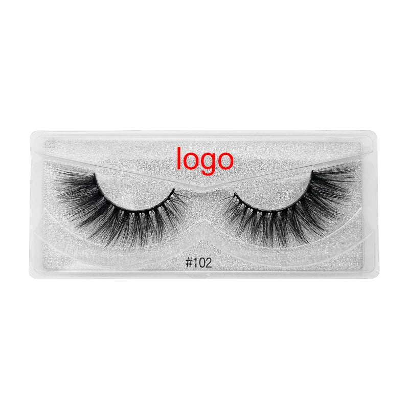 3D Mink Lashes Wholesale Natural Wispy False Eyelashes Makeup Beauty Soft Lashes in Bulk Long Lasting Volume Cilia Mink Eyelash