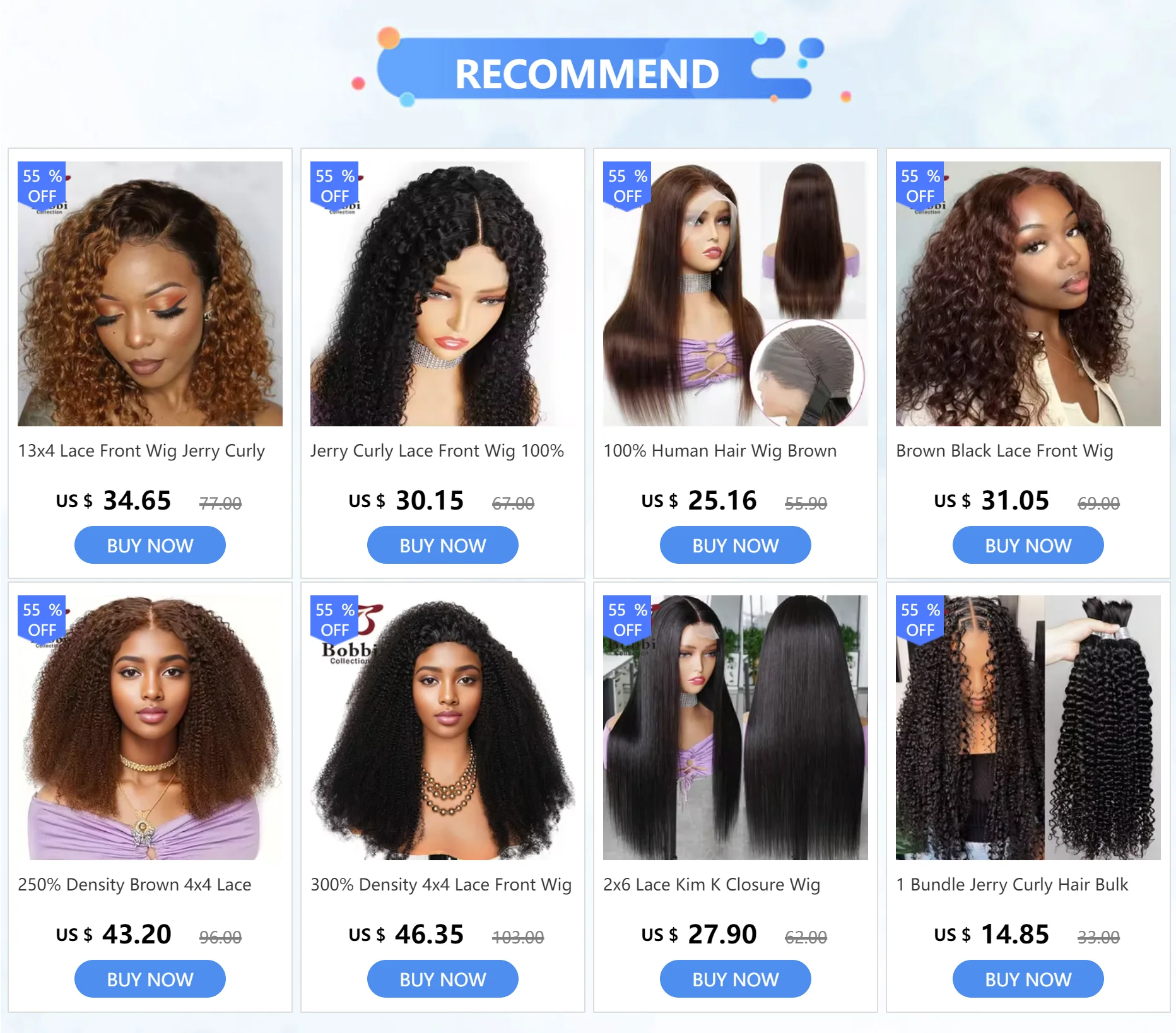 360 Lace Frontal Wigs Remy Human Hair Wig for Women Water Wave Curly Natural Black Color Baby Hair Transparent Lace Wigs Bobbi