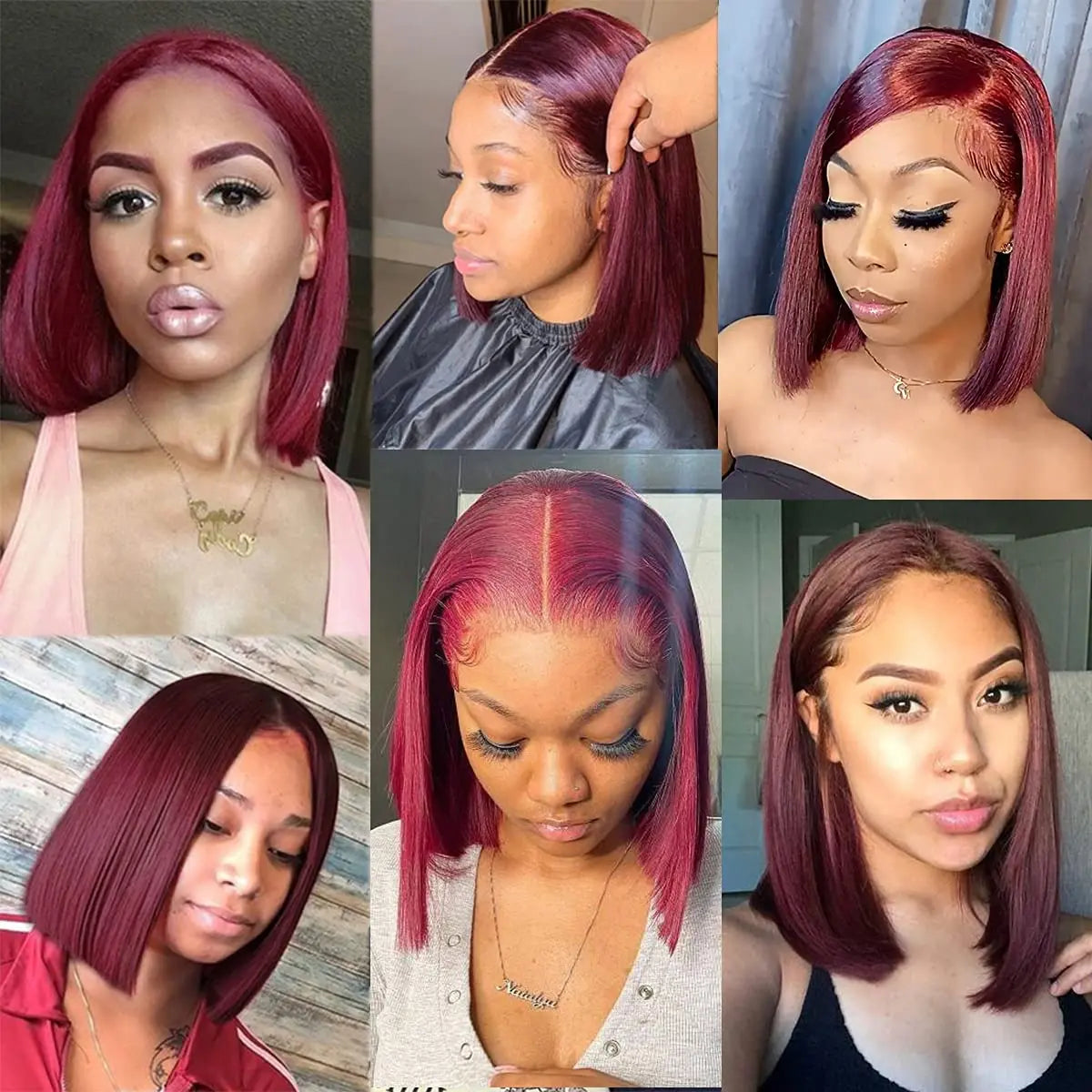 Glueless wigs  T Part Lace Front Wig 13*4 Lace Front Human Hair Wigs For Women  Closure Wigs 180 Density Short Straight Bob Wigs