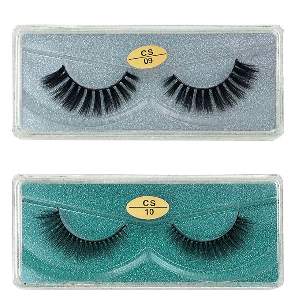 Lashes Bulk Wholesale 10/20/30/50/100 Pairs 3d Mink Lashes Natural False Eyelashes Thick Fake Eyelashes Makeup Fluffy False Lash