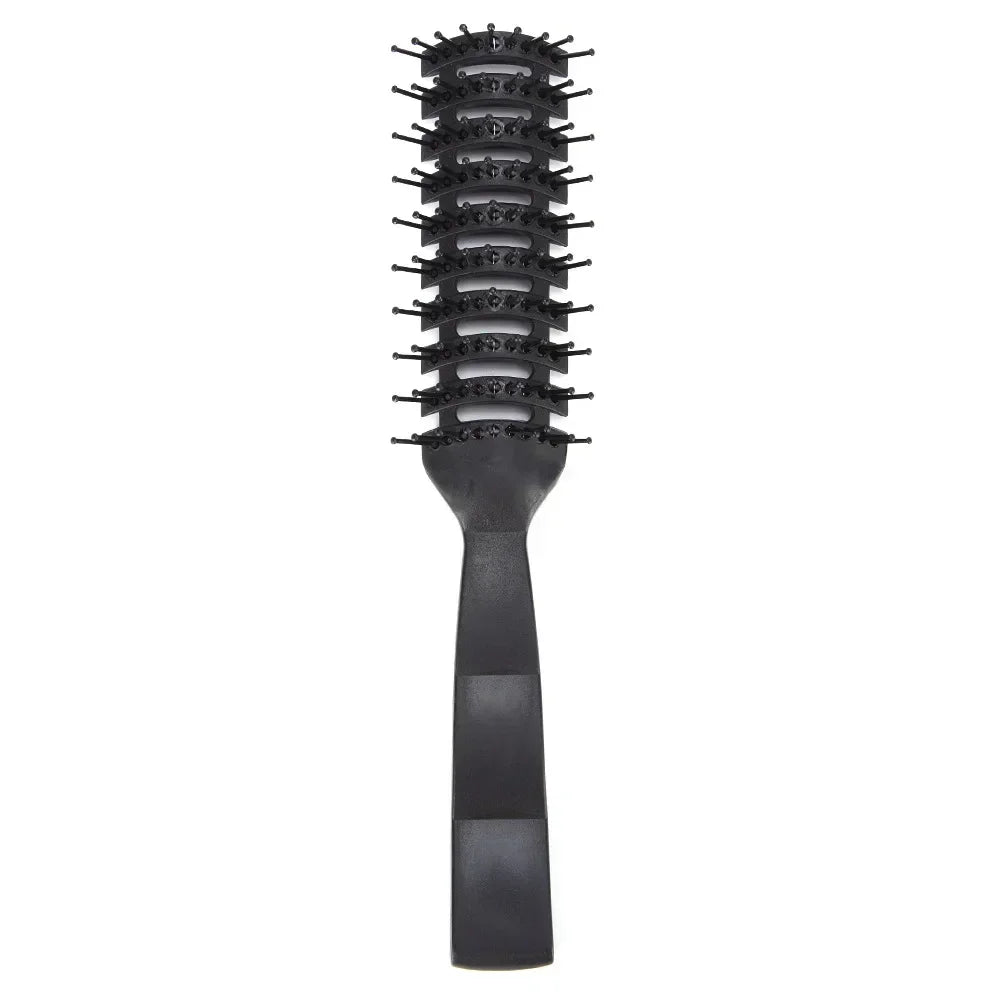Hair Brush Scalp Massage Comb Hairbrush Boar Bristle Nylon Women Wet Curly Detangle Hair Brush Salon Hairdressing Styling Tool
