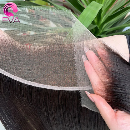 13x6 HD Lace Frontal Closure Melt Skin Invisible HD Transparent Lace 5x5 6x6 7x7 HD Closure Only Virgin Human Hair Pre Plucked