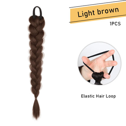 Ponytail Extension Bow Claw Curly Wavy Clip in Hairpiece Ponytail Hair Extensions Long Pony Tail Synthetic for Women Girl Daily