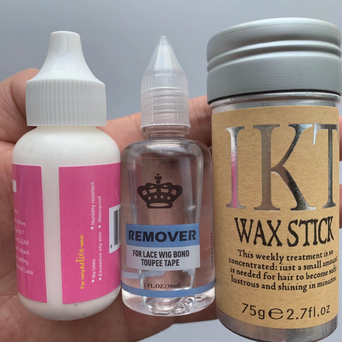 38ml Waterproof Glue For Hair Wig Glue For Lace Front Wig/Toupee/Closure/Hair Extension And Remover Super Bonding Adhesive Glue