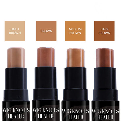 Nunify 10G Lace Tint Stick Swiss Lace Dyeing Stick With Soft Dyeing Brushes Light Brown Skin Color Frontal Lace Tint Mousse